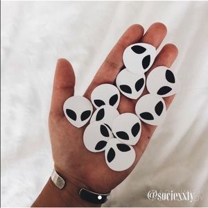 100 Brandy Melville RARE alien stickers mini small bundle y2k 2000’s sticker